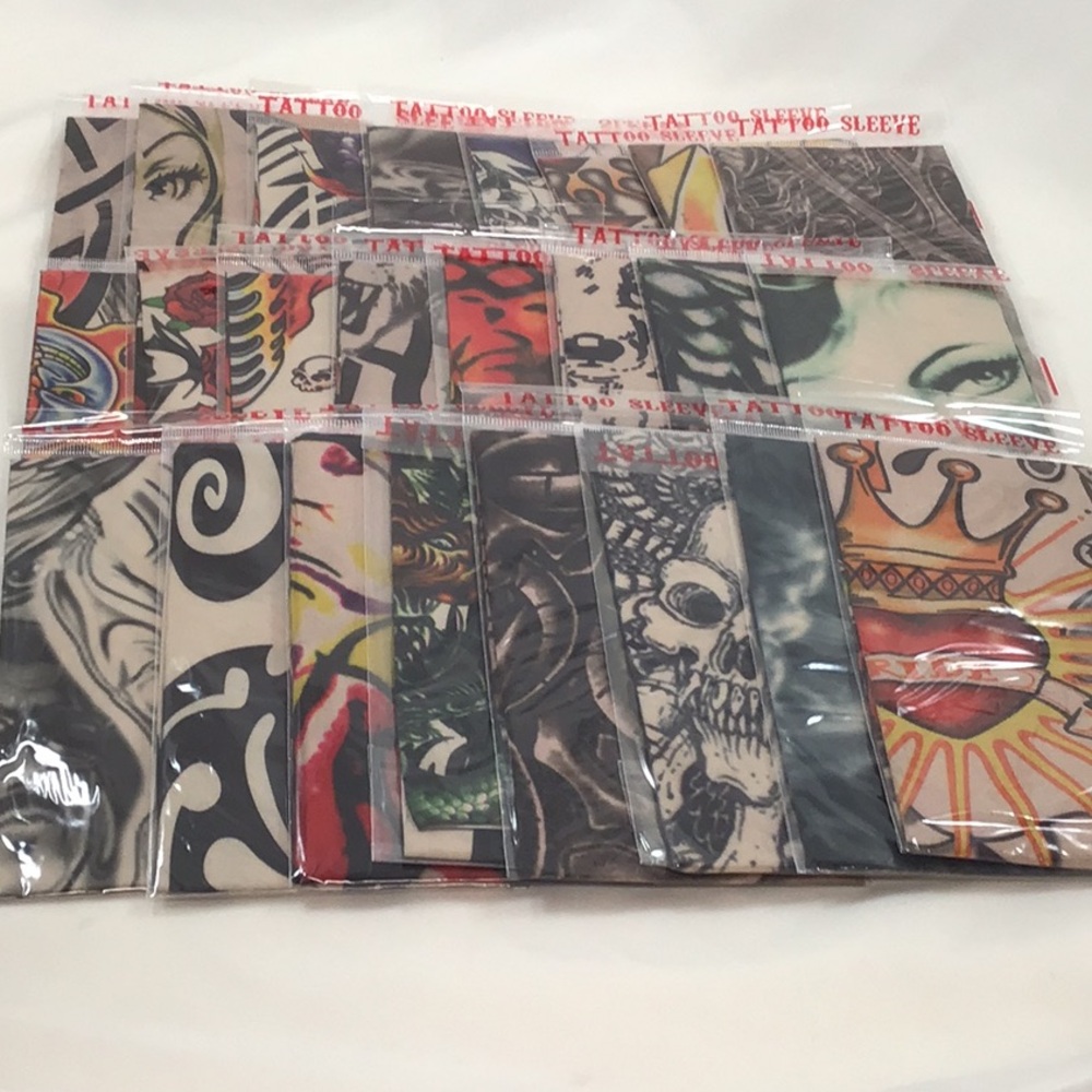 Tattoo sleeves - set of 24
